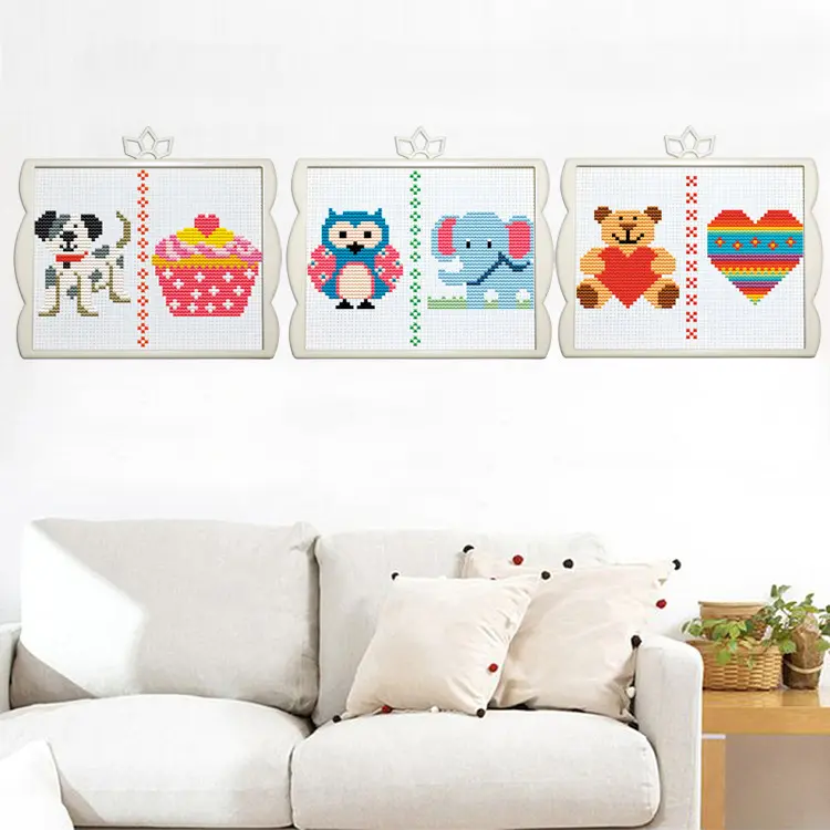 Ccross stitch with frame