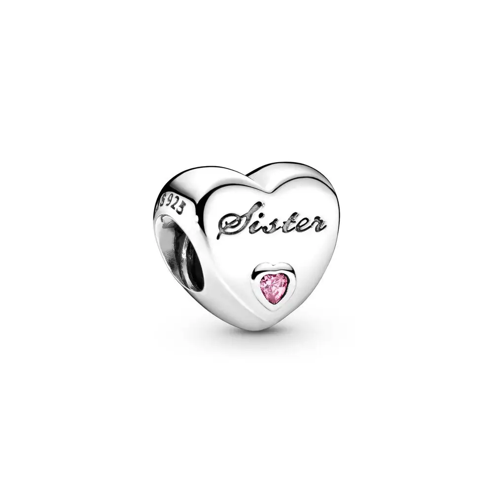 Silver Bracelet Fashionable Simple Love Charm