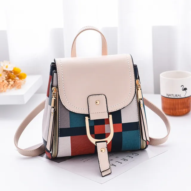 Female pu crossbody handbag Beige - Shop at LoveMi