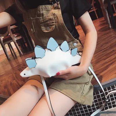 Female dinosaur shoulder bag White - Shop at LoveMi