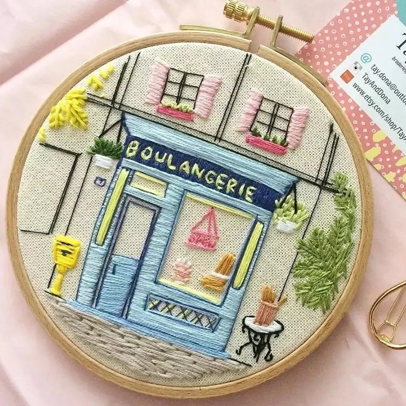 Little Places Embroidery Kit - Image 7