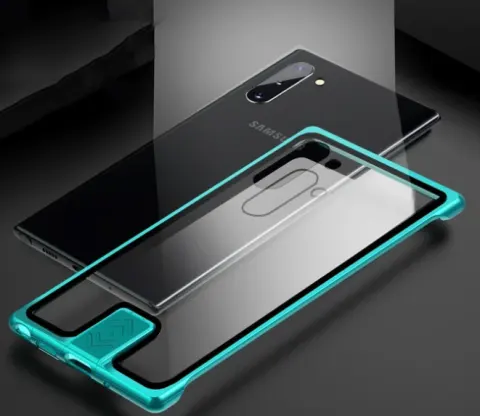 Transparent Glass Mobile Phone Case