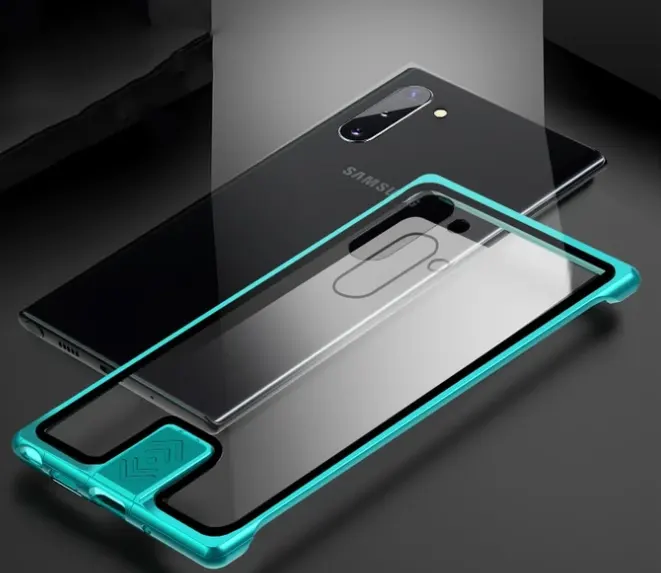 Transparent Glass Mobile Phone Case
