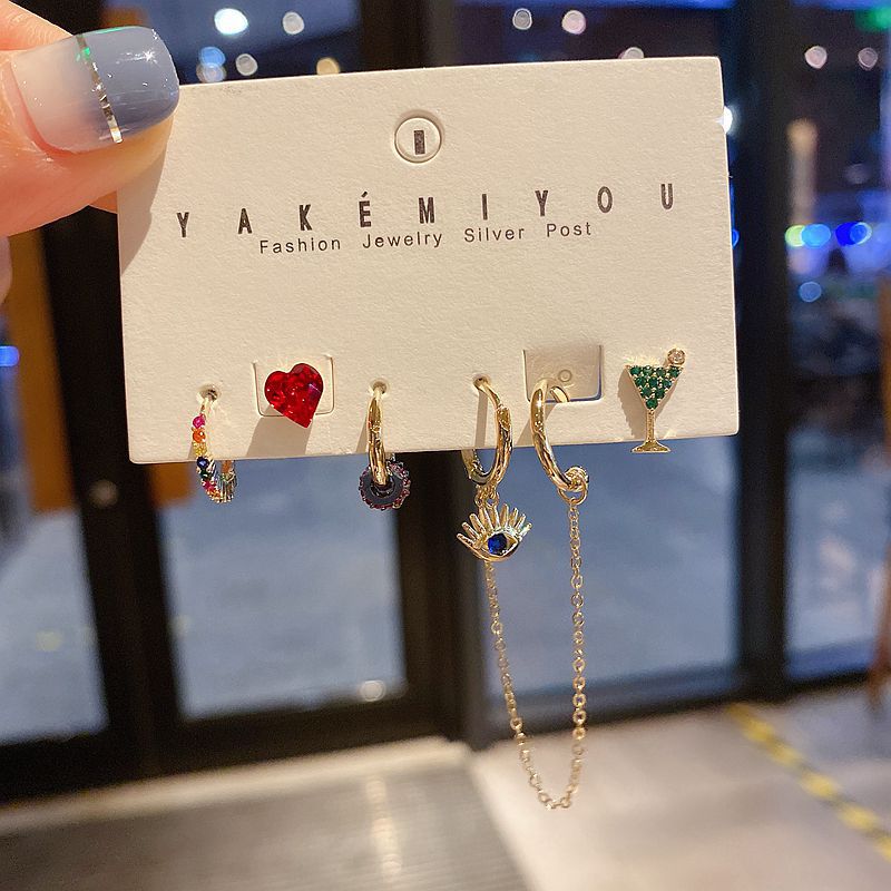 Crystal Love Earrings