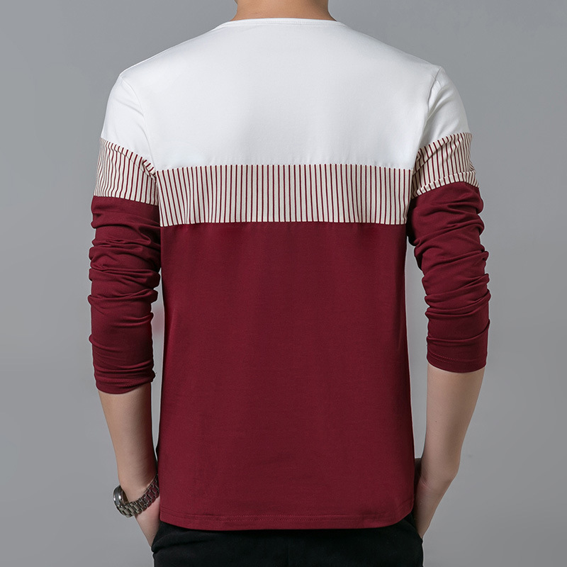 Men's long sleeve bottoming shirt