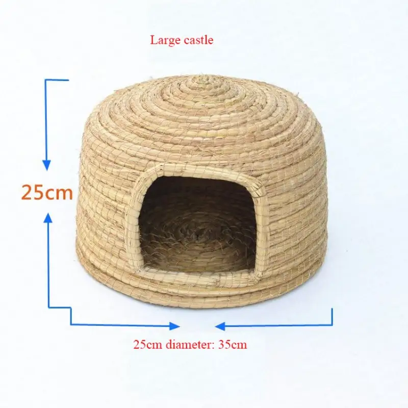 Pet grass nest