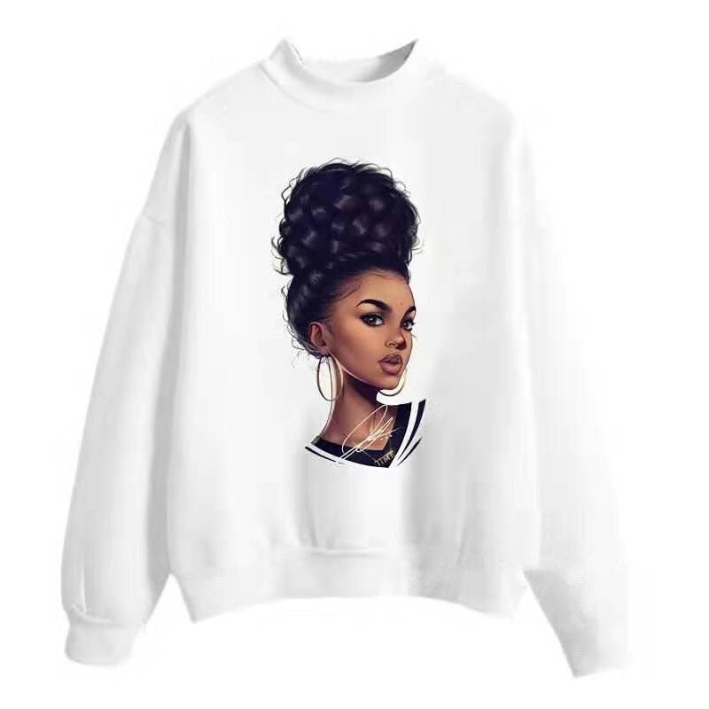 Women's printed sweater