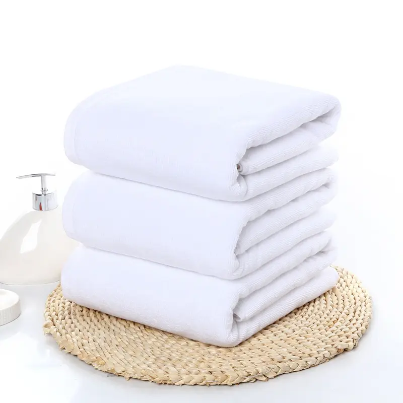 Pure cotton thickened bath towel