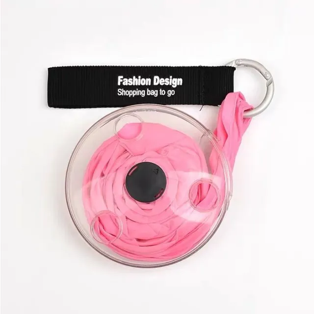 Foldable Fashion Eco Handbag Pink - Shop at LoveMi