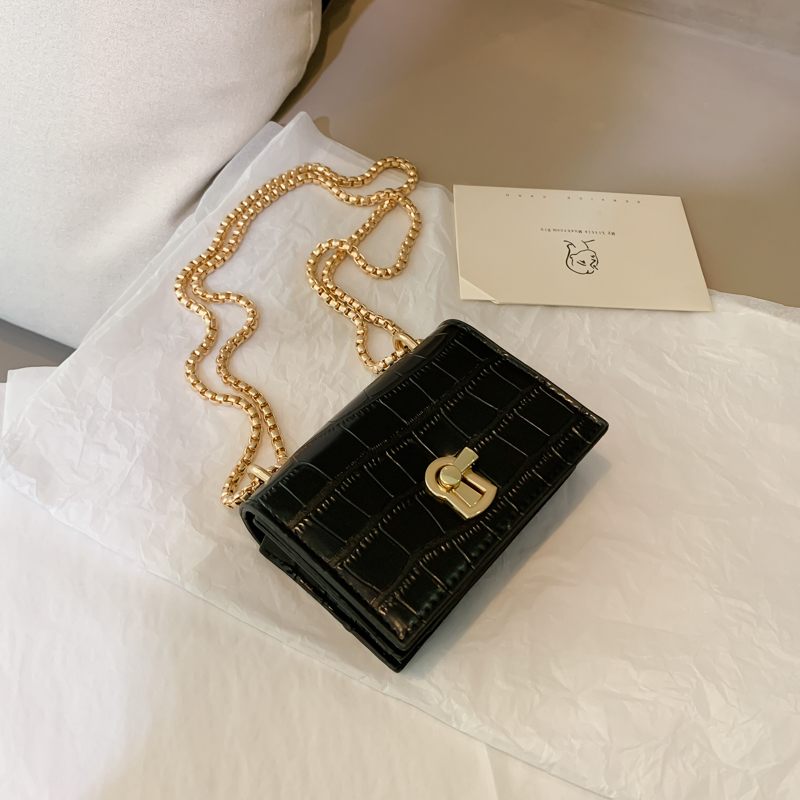 Textured mini bag Black - Shop at LoveMi