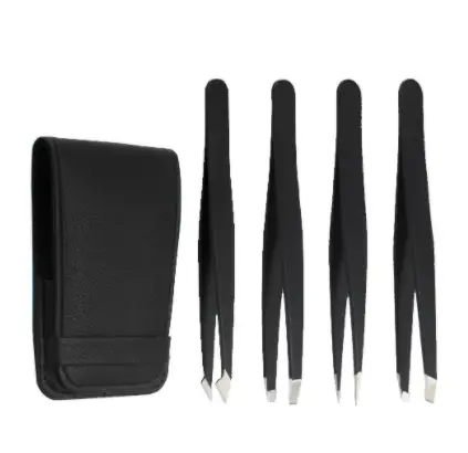 4 pcs  eyebrow tweezers