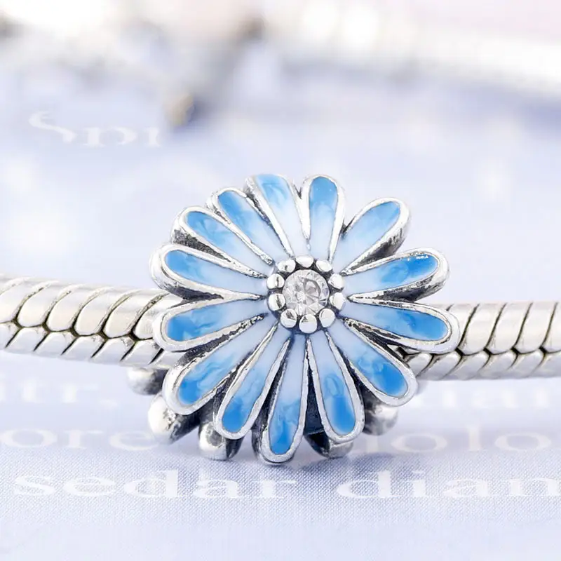 Bracelet Epoxy Blue Charm