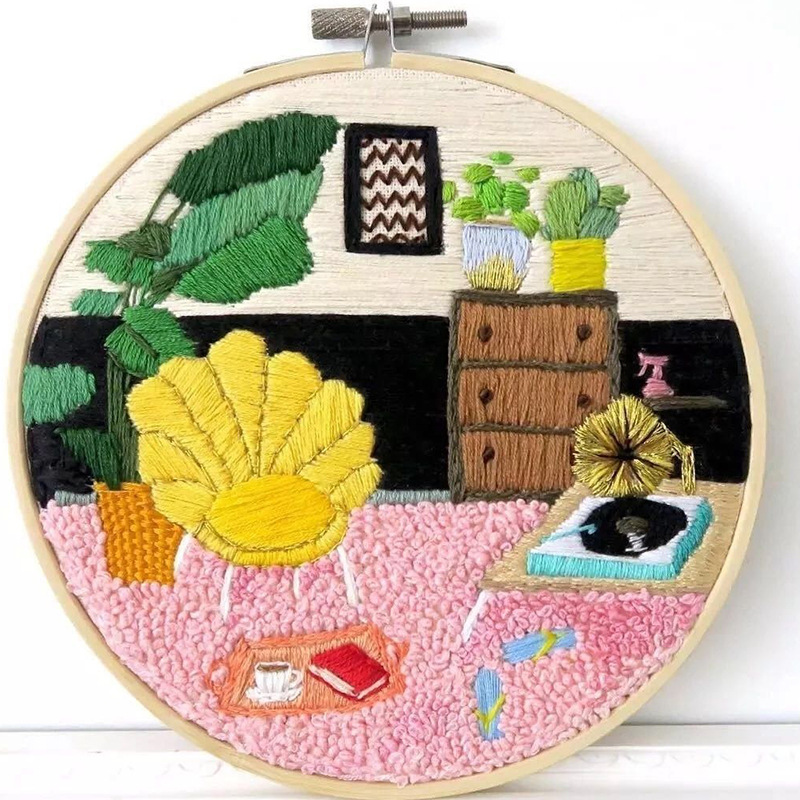Fabric embroidery material package Leisure Time - Shop at LoveMi