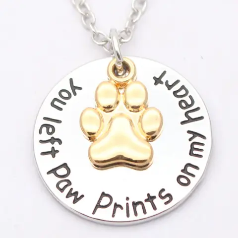 Dog Paw Necklace