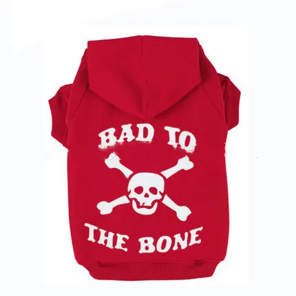 Pet dog clothes padded warm sweater Red - Shop at LoveMi