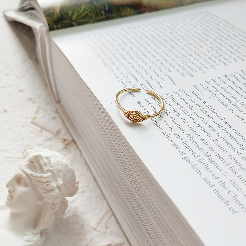 925 Sterling silver opening stackable women's ring