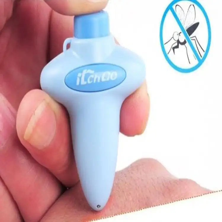 Quartz crystal mosquito bite antipruritic device
