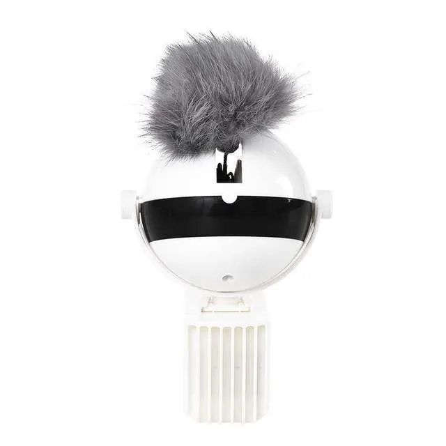 Electric Interactive Automatic Lifting Cat Ball Toy White - Shop at LoveMi