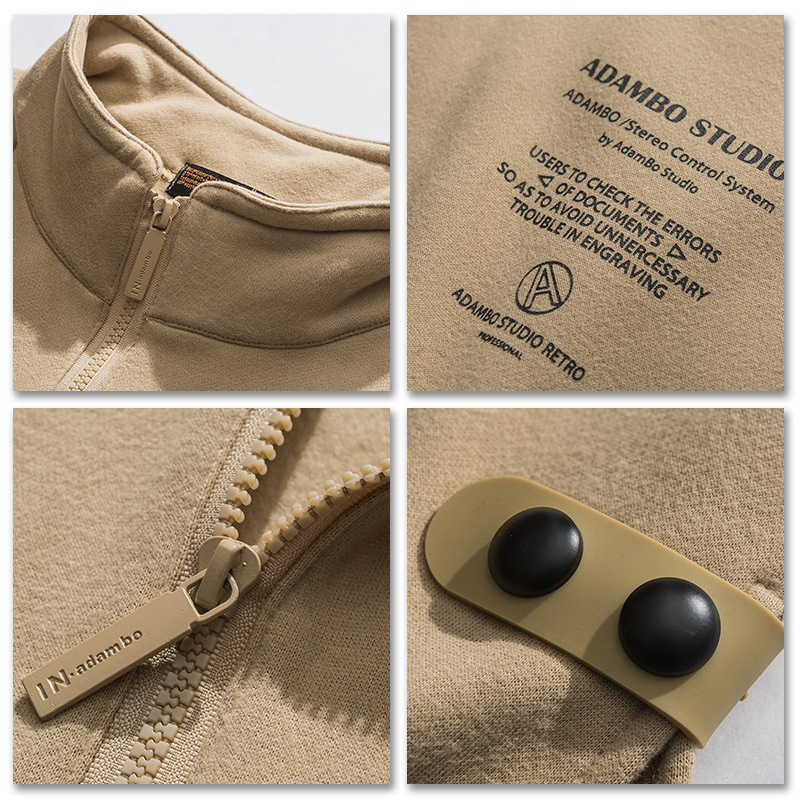 Men's solid coat pure cotton