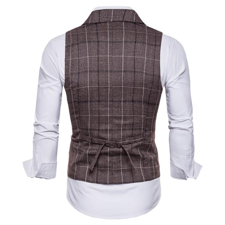 Men's casual striped vest