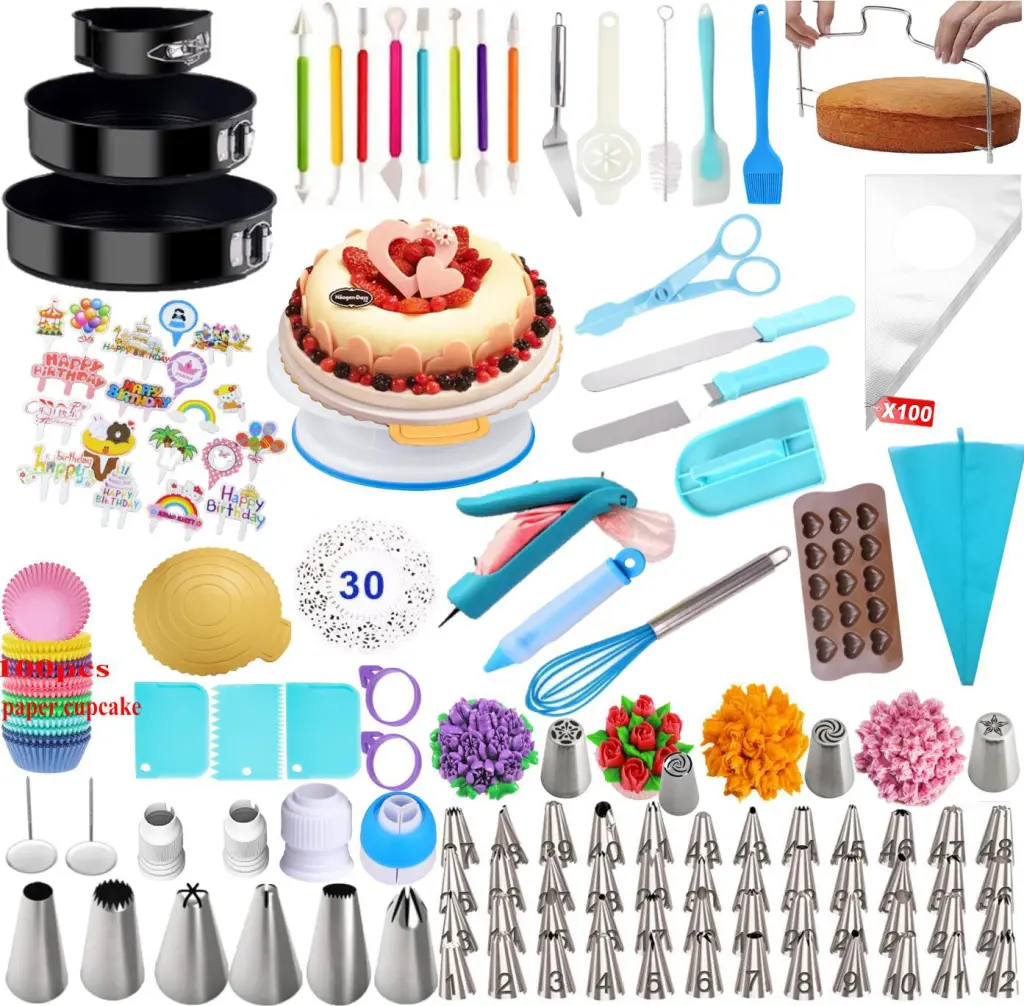 cake baking mold - 375Pcs