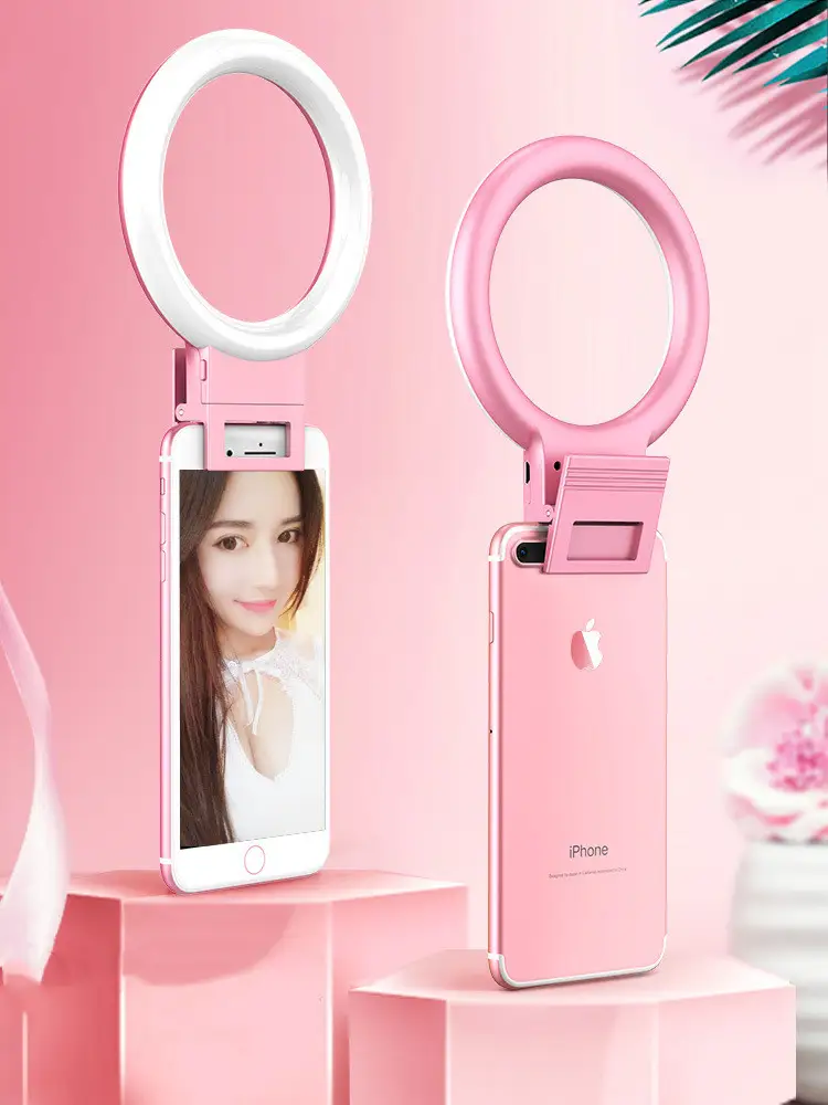 Mobile phone live light self portrait beauty artifact