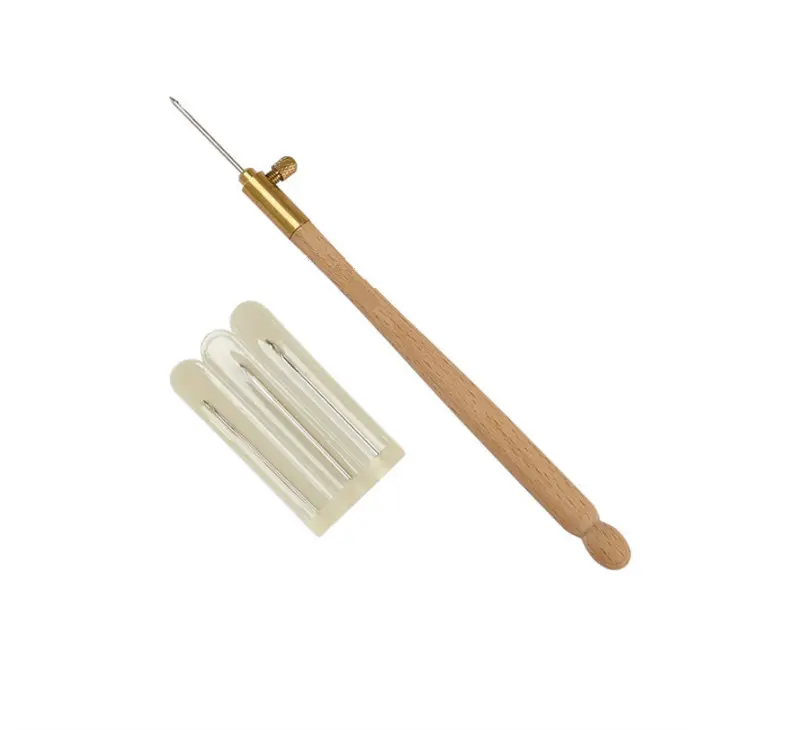 Embroidery Crochet Hook with 3 Needles