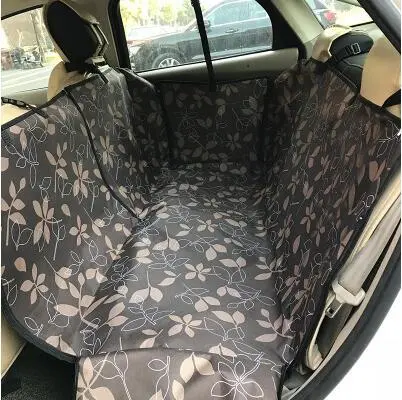 Car Mounted Universal Rear Pet Car Waterproof Pad Coffee Leaf - Shop at LoveMi