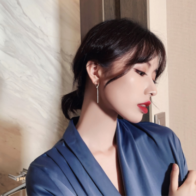 Long tassel earrings