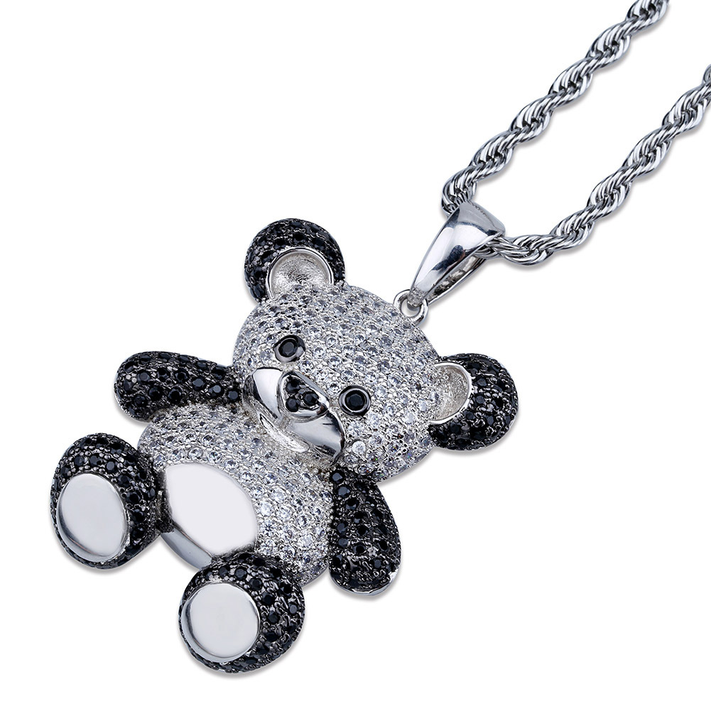 Cute cartoon panda necklace