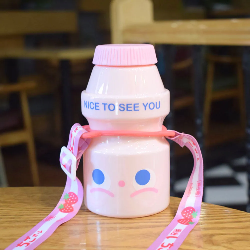 Cute water glass - Pink