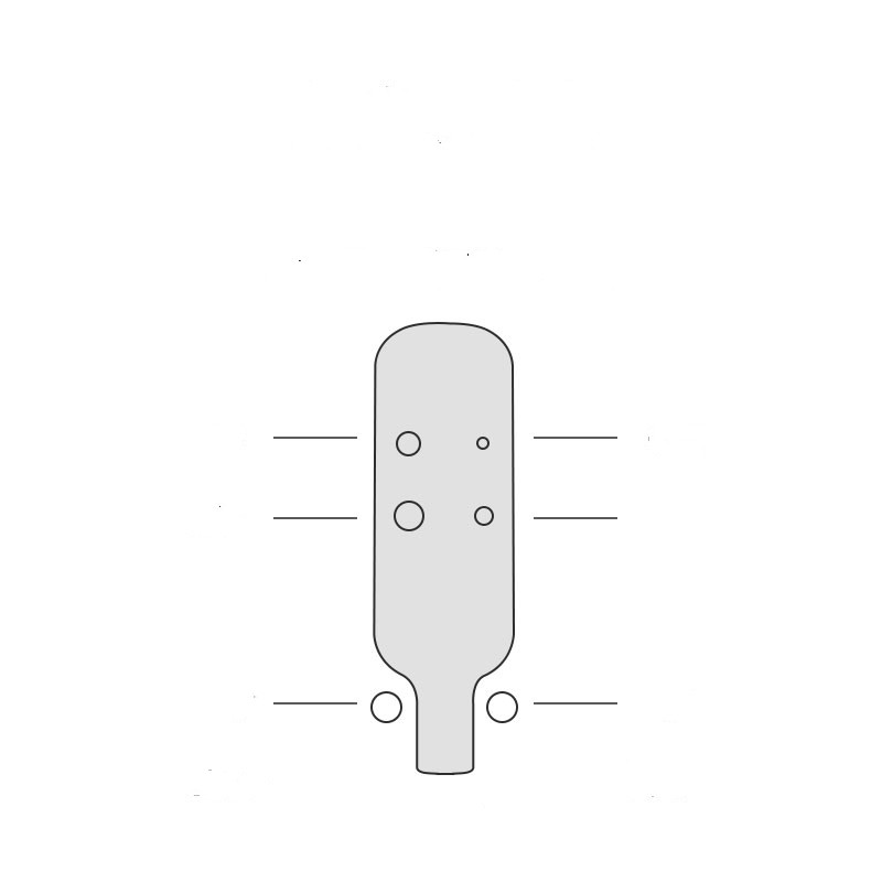 Wooden Ocarina instrument