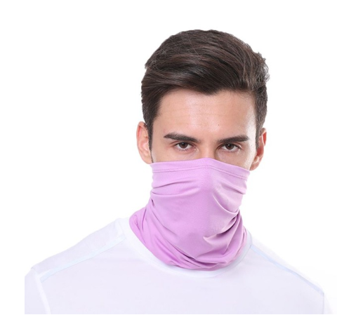 Ice silk magic turban sunscreen collar — view 2