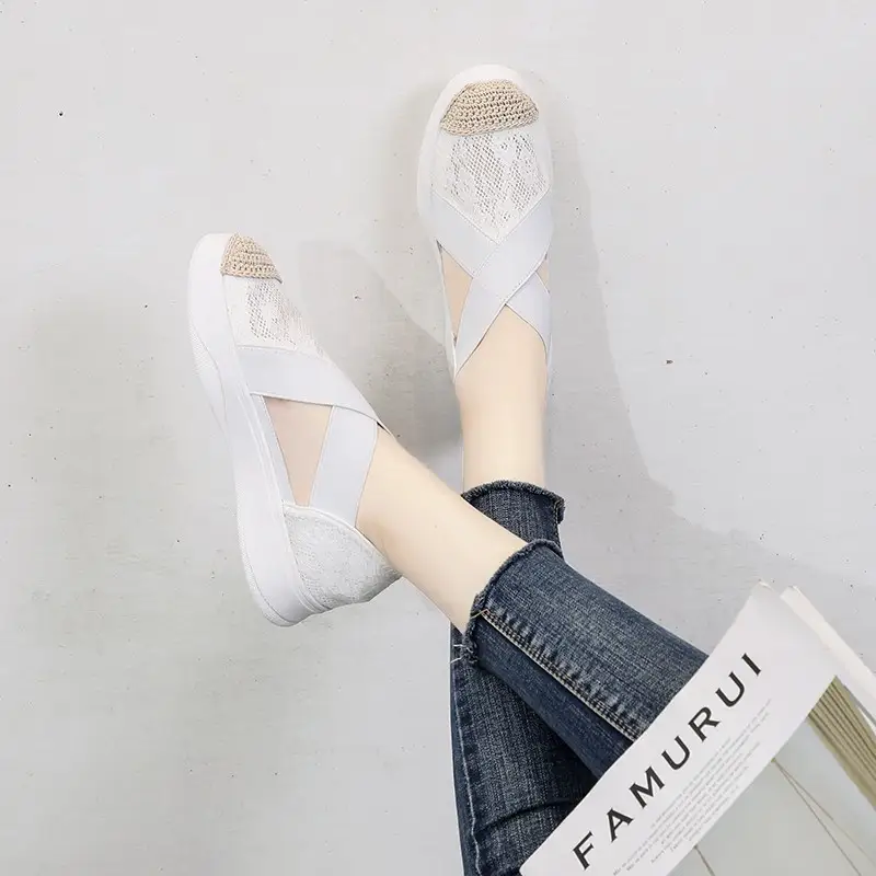 Baotou Platform Lace Women's Shoes