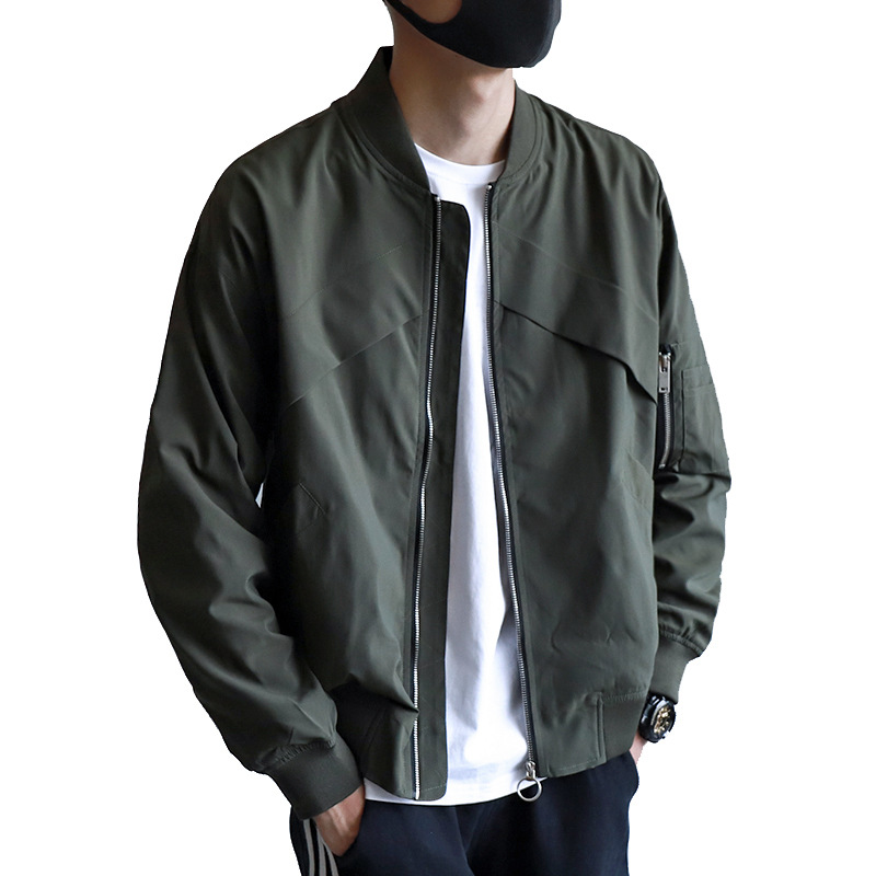 Baseball collar loose casual wild jacket