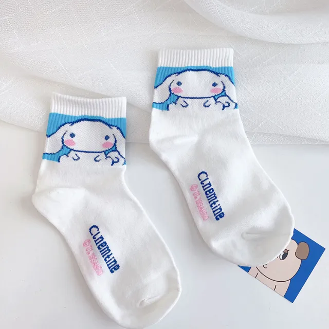 Lady cartoon dog socks Elastic Band - Shop at LoveMi