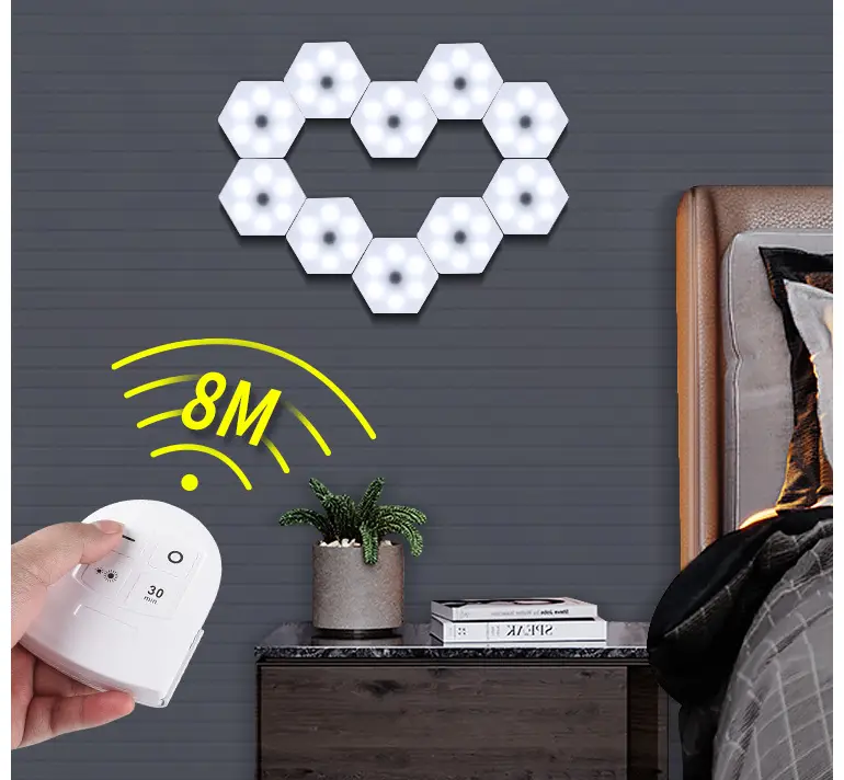 Wireless remote control pat light