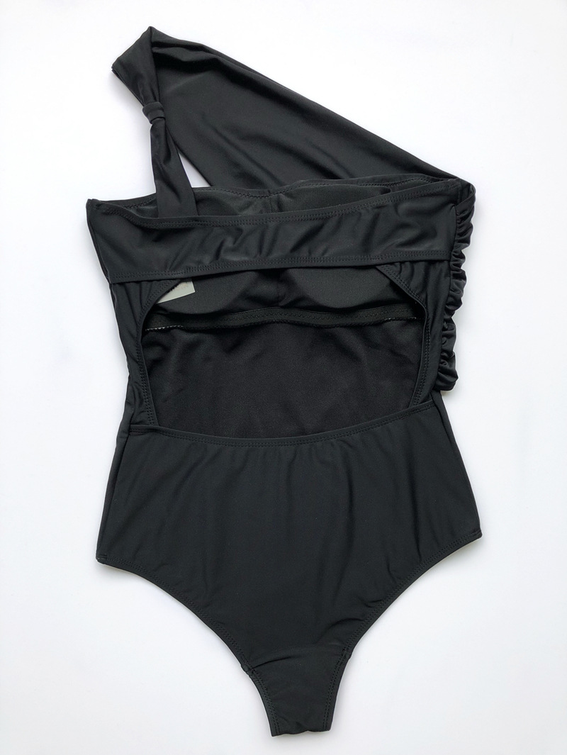 One-shoulder one-piece swimsuit - Image 3
