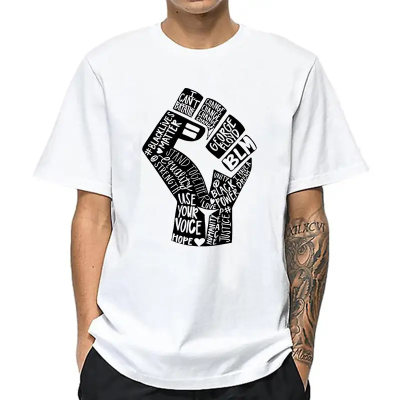 Men's Graphic Print Crew Neck T-Shirt
