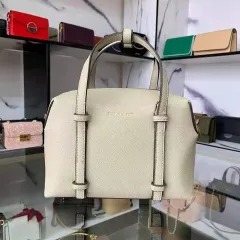 Shoulder crossbody handbag - White - View 1