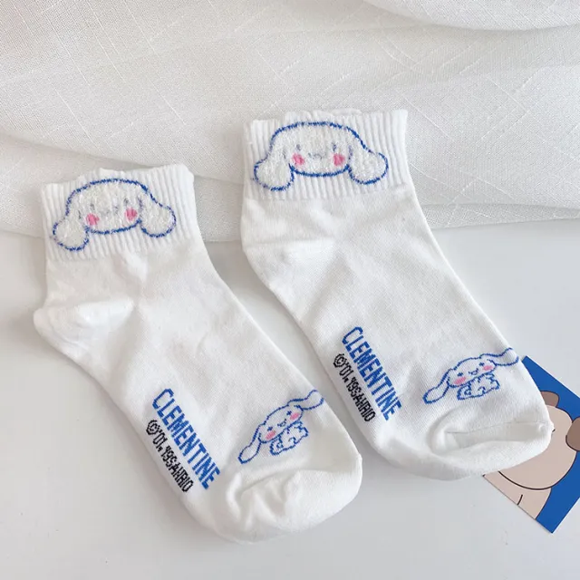 Lady cartoon dog socks Stereo Ear - Shop at LoveMi