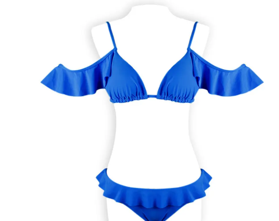 European and American split bikini
