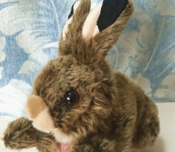 Bunny hare plush doll