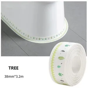 Kitchen mildew proof waterproof tape - Tree 10Pcs