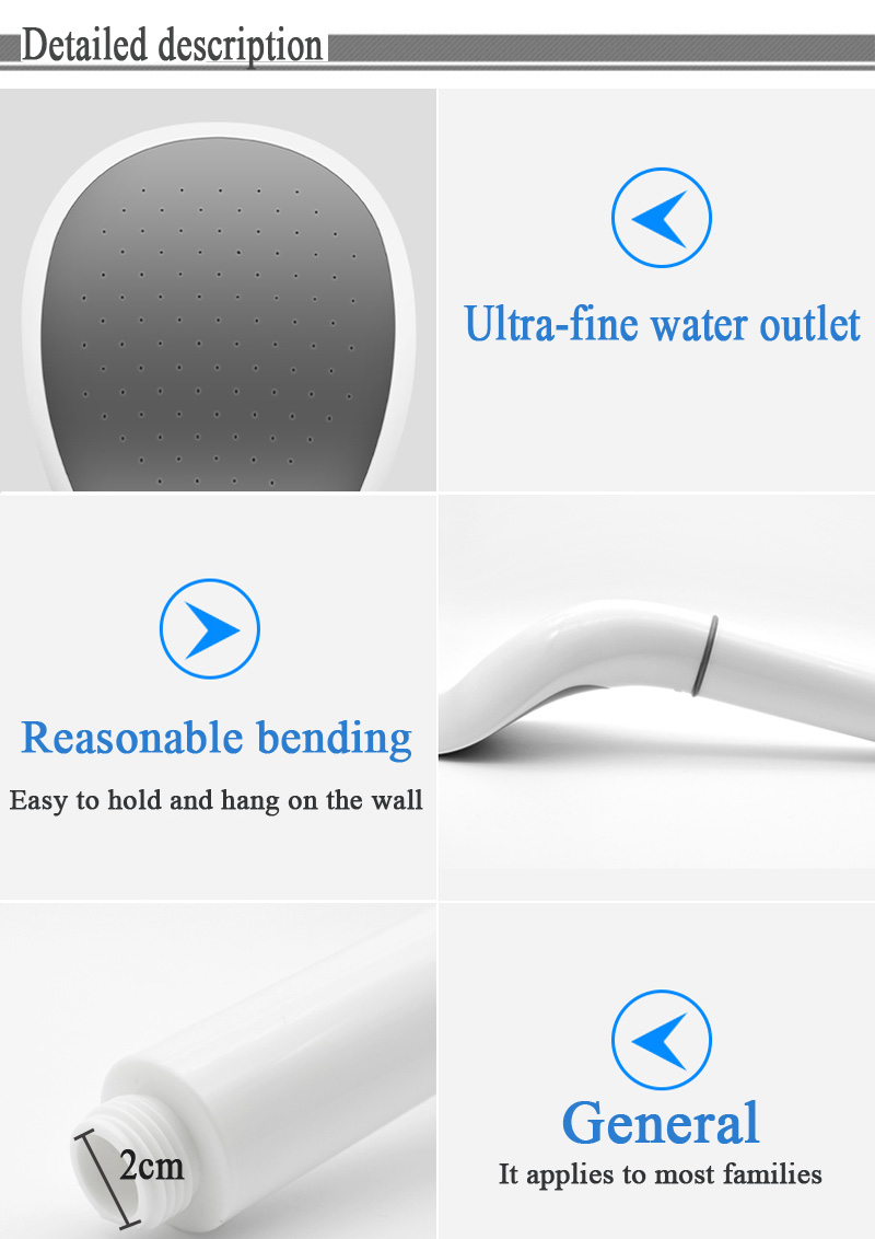 High pressure detachable shower