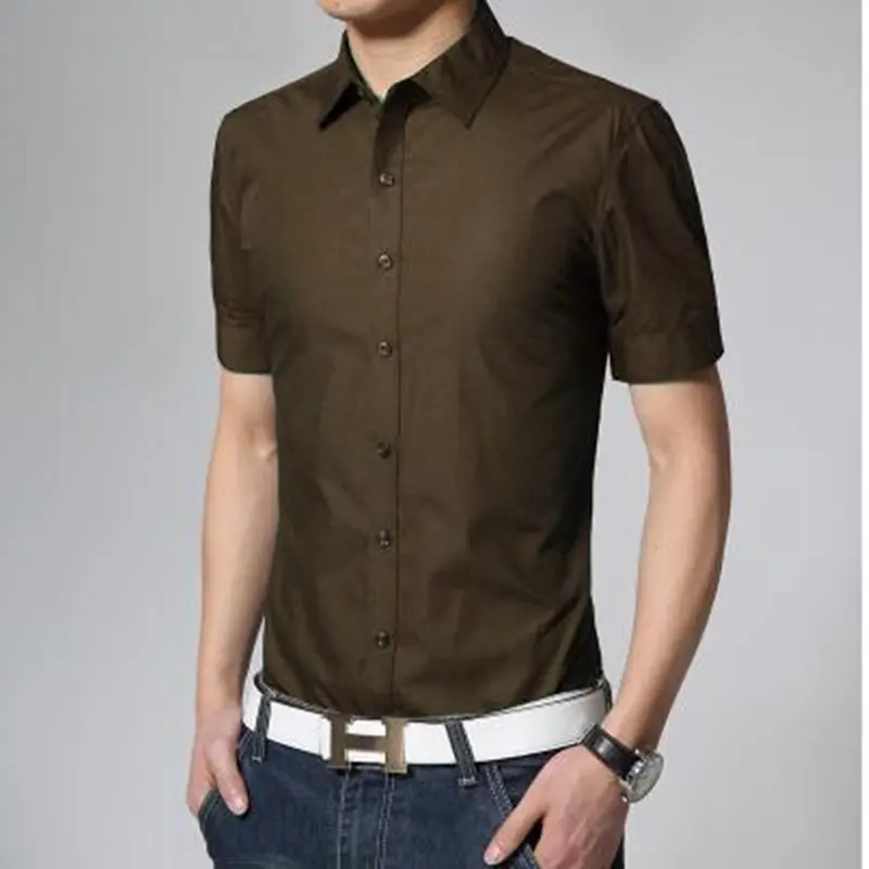 Solid color shirt