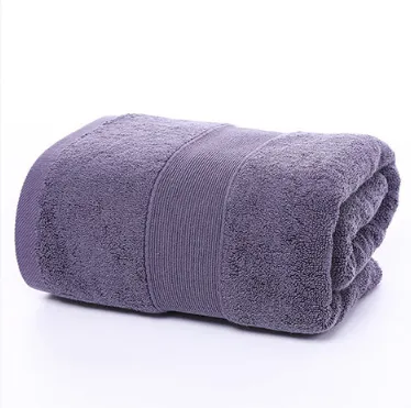 Color cotton bath towel Grey - Shop at LoveMi