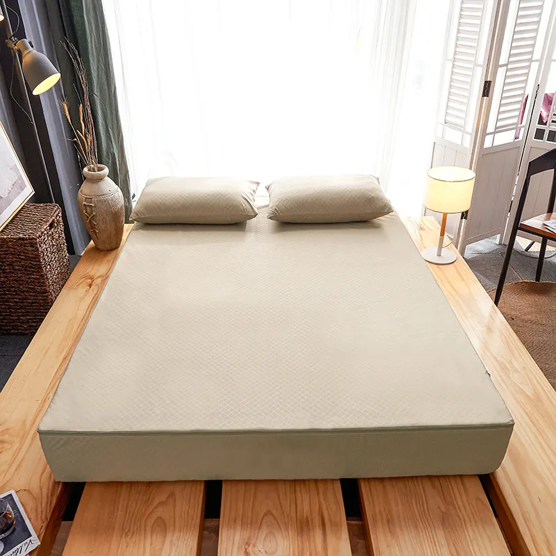 Waterproof Fitted Sheet Single Mattress Cover