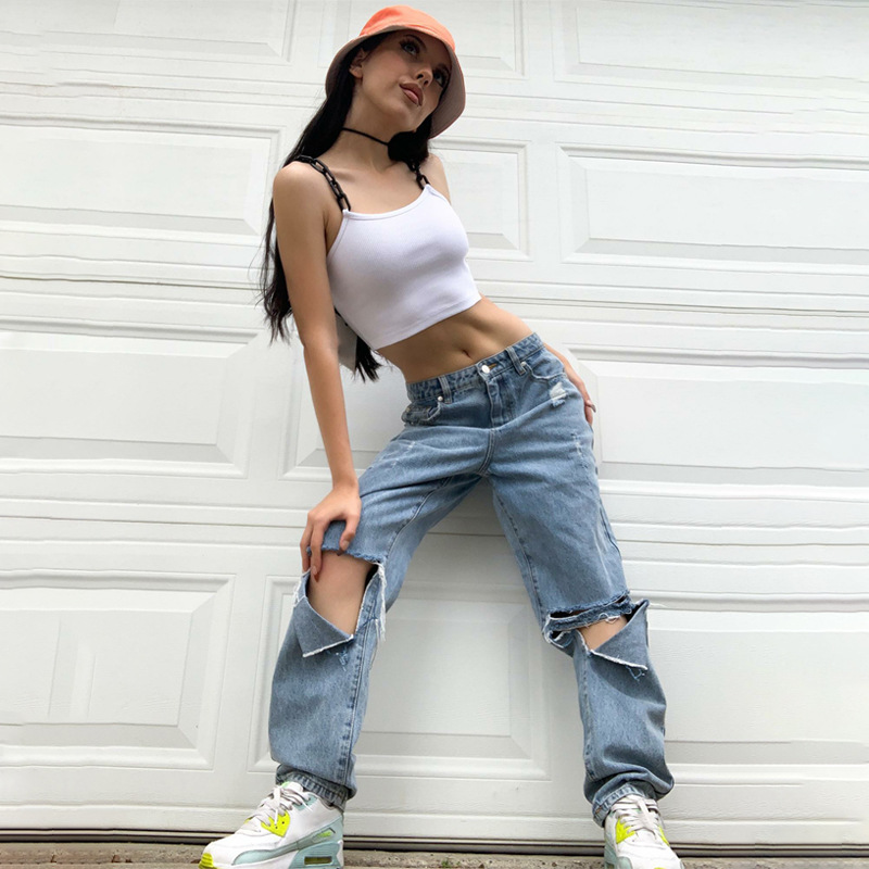 Solid color skinny slim top