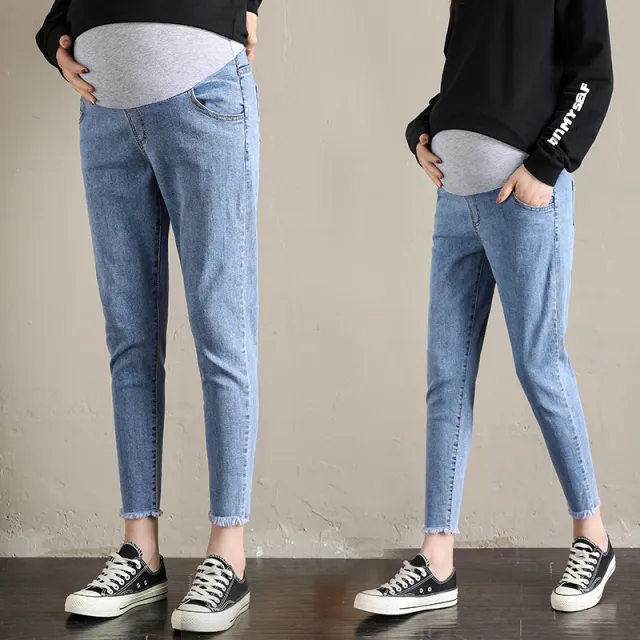Pregnant women's jeans Sky Blue - Shop at LoveMi